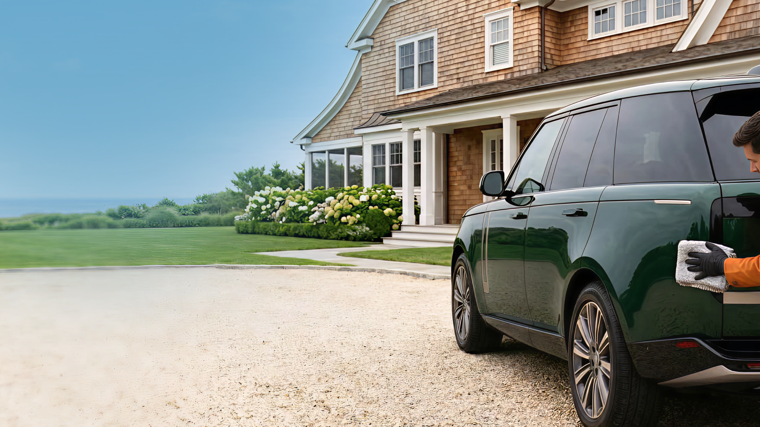 Bubld mobile car wash in the Hamptons